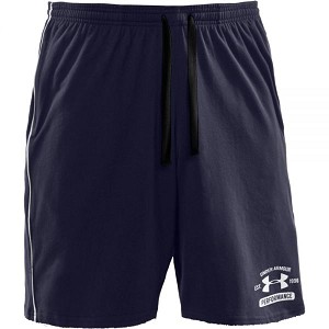 PANTALONE UNDER ARMOUR CHARGED COTTON 1229083  BLU NAVY