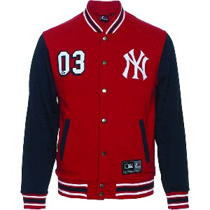 FELPA MAJESTIC MNY1231RP NEW YORK YANKEES ROSSO FELPE BASEBALL MLB ...