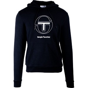 FELPA SERGIO TACCHINI LIBERO HOODIE  NERO