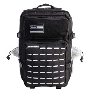 ZAINO ELITEX TACTICAL V1 45L NERO  BIANCO