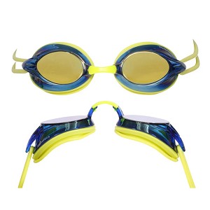 OCCHIALINI NUOTO BLUESEVENTY NR2 MIRRORED  GIALLO