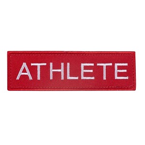 PATCH ELITEX ATHLETE  ROSSO