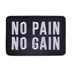 PATCH ELITEX NO PAIN NO GAIN  NERO