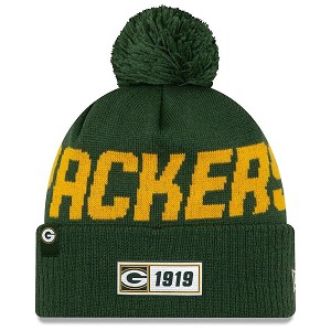 CAPPELLO NEW ERA SIDELINE 2019 ROAD KNIT  GREEN BAY PACKERS
