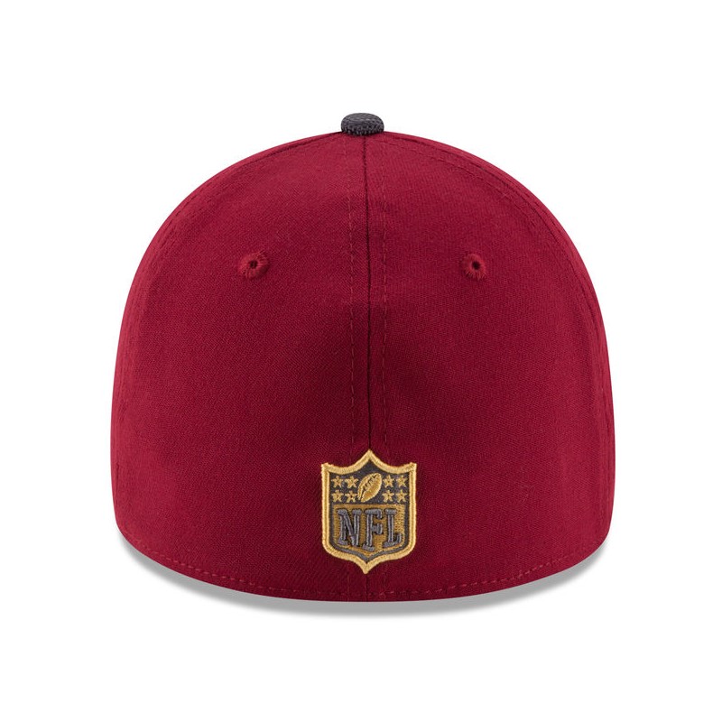 Cappello da camionista vintage Throwback vecchio logo Washington Redskins  ricamato NUOVO