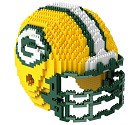PUZZLE FOREVER 3D BRXLZ NFL TEAM HELMET  GREEN BAY PACKERS