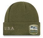 CAPPELLO NEW ERA SALUTE TO SERVICE KNIT 2019  SEATTLE SEAHAWKS