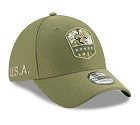 CAPPELLO NEW ERA 39THIRTY SALUTE TO SERVICE 2019  NEW ORLEANS SAINTS